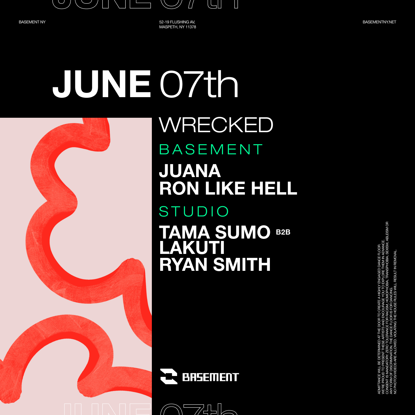 Basement NYC: Kommende Events