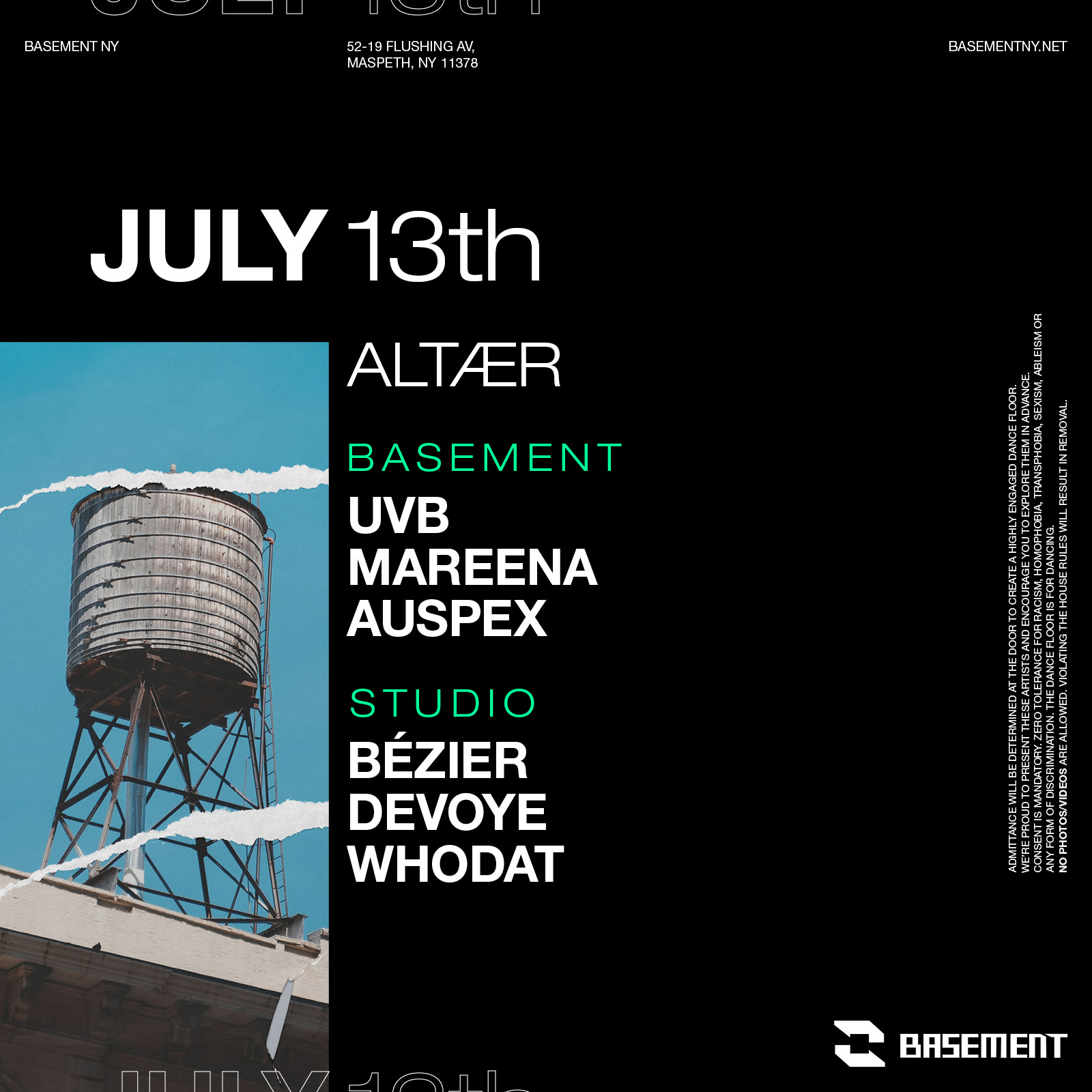 ALTÆR Basement UVB MAREENA AUSPEX Studio BÉZIER DEVOYE WHODAT